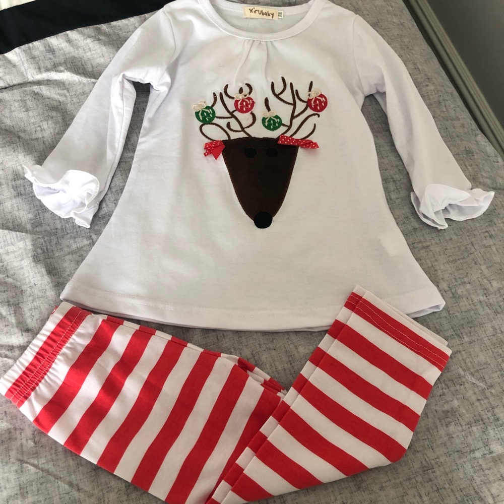 NWT Girls Christmas outfit